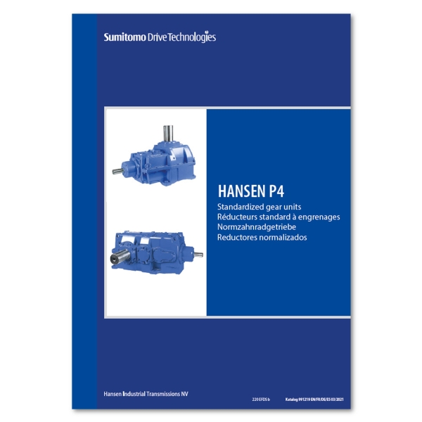 Hansen P4 Standardized gear units